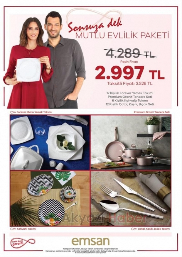 Kahya Avmde 3lü Çeyiz Kampanyası
