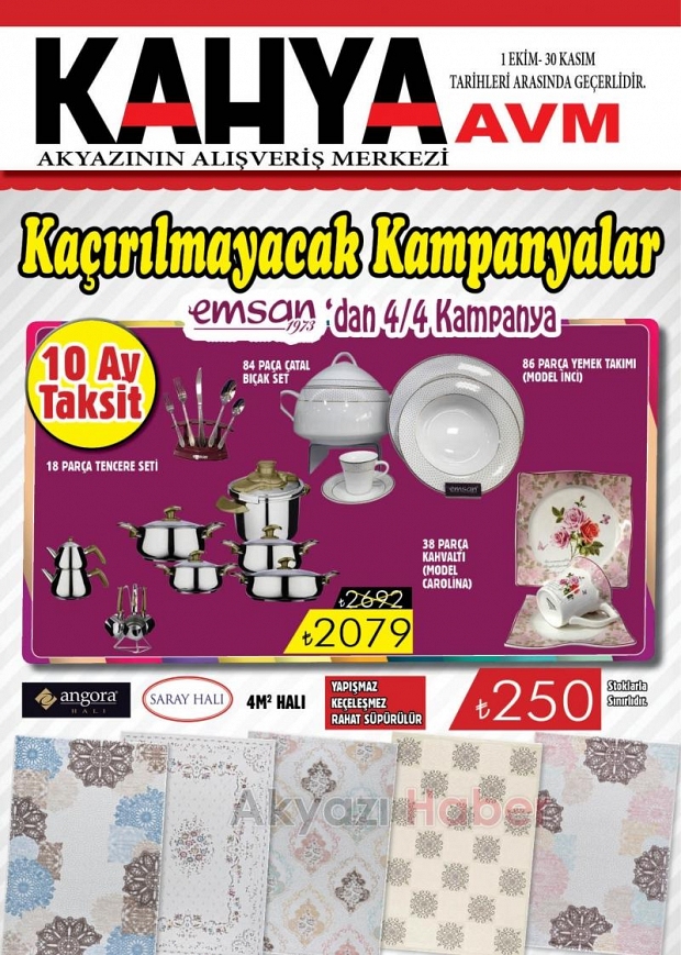 Kahya Avmde İndirim Fırsatı