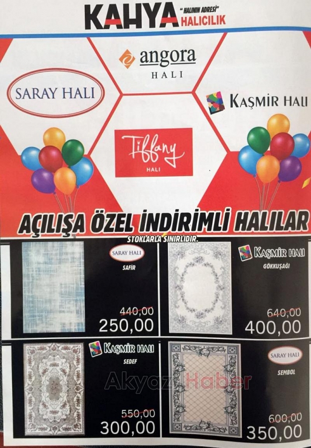 Kahya Halıcılık Yeni Mağazasını Açıyor