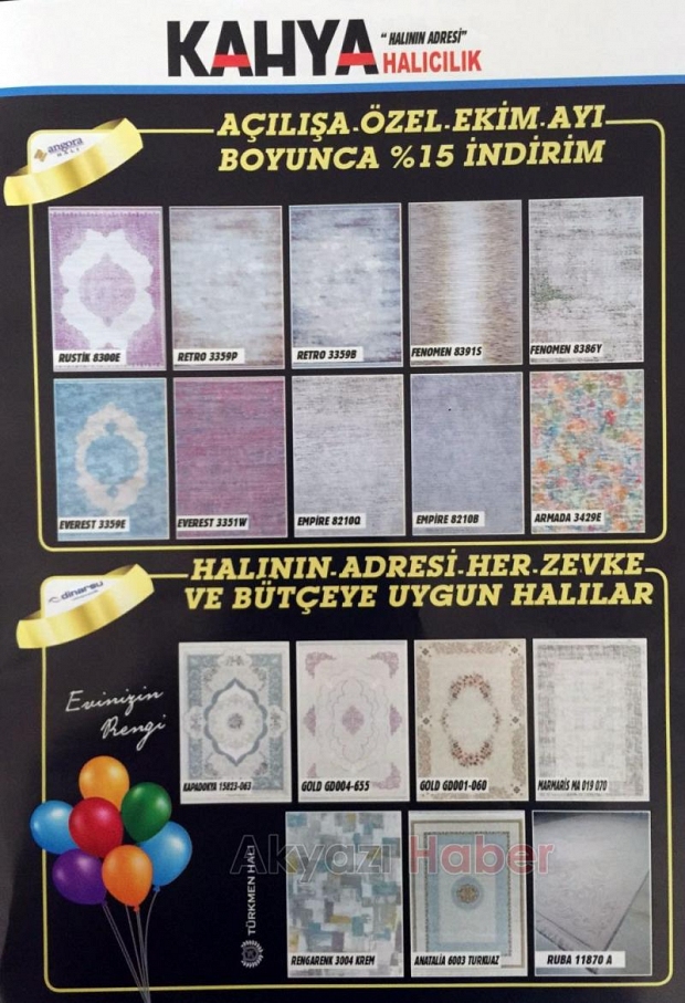 Kahya Halıcılık Yeni Mağazasını Açıyor