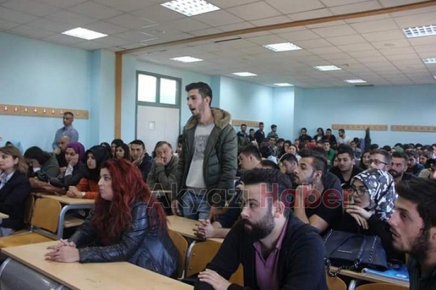 Kalaylı ve Akcan Öğrencilerin Sorunlarını Dinledi