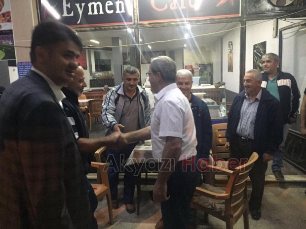  Kalaylı ve Akcan Pazarköy Halkıyla Sohbet Etti