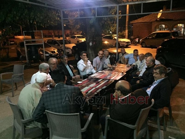  Kalaylı ve Akcan Pazarköy Halkıyla Sohbet Etti