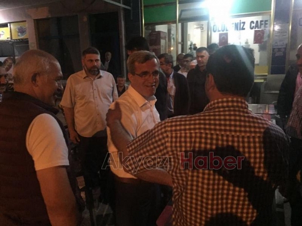  Kalaylı ve Akcan Pazarköy Halkıyla Sohbet Etti