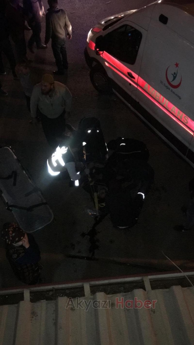 Kamyon dehşeti Motosikletliye çarpıp kaçtı  