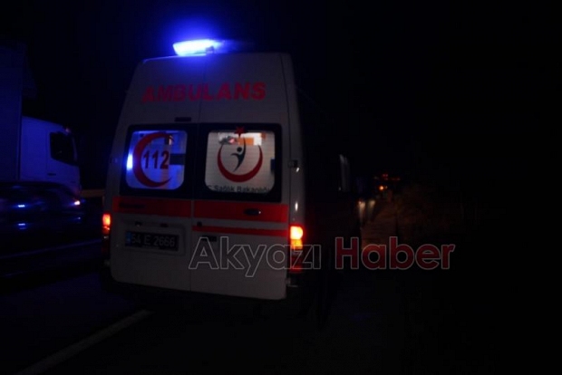 Kamyon ile Otomobil Çarpıştı