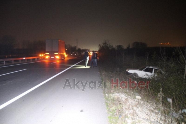 Kamyon ile Otomobil Çarpıştı