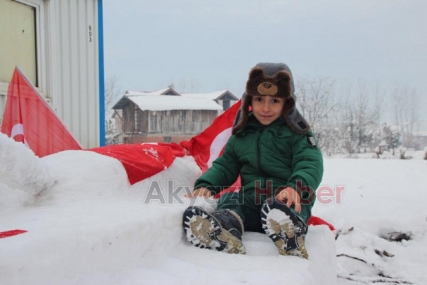 Kar dan  Tank Yaptılar