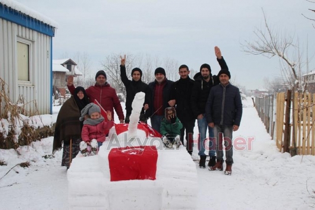 Kar dan  Tank Yaptılar