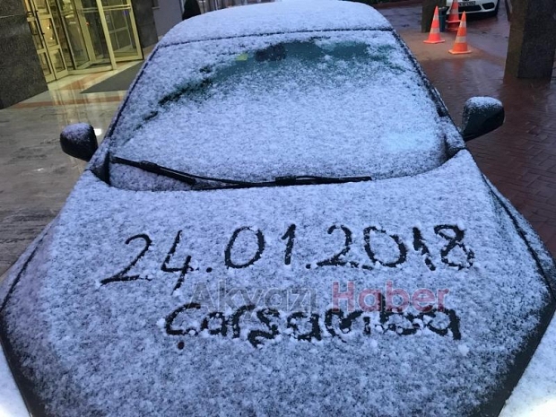 Kar Yağışı Başladı