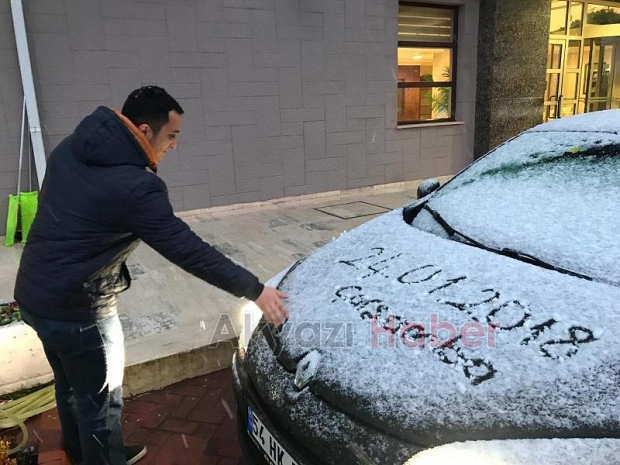 Kar Yağışı Başladı