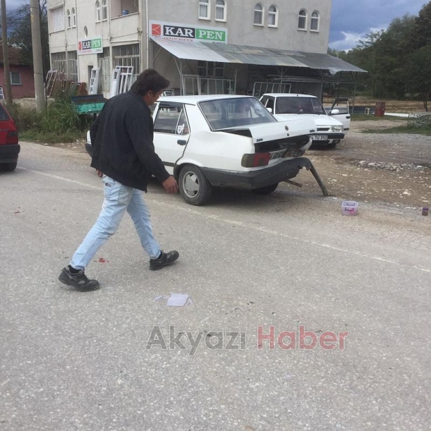 Karaçalılık Yolunda Kaza