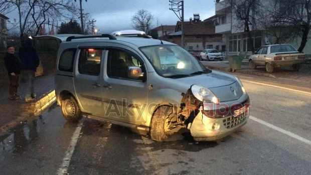 Karaçalılıkta Trafik Kazası