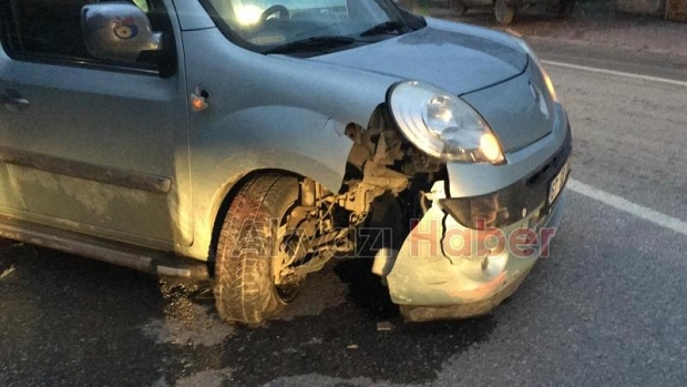 Karaçalılıkta Trafik Kazası