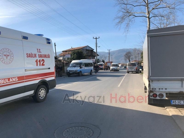 Karaçalılıkta trafik kazası