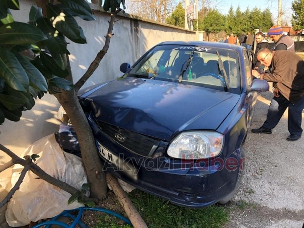 Karaçalılıkta trafik kazası