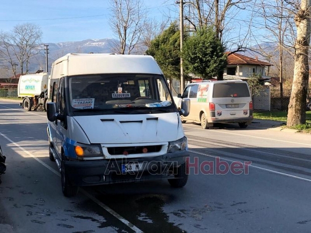 Karaçalılıkta trafik kazası