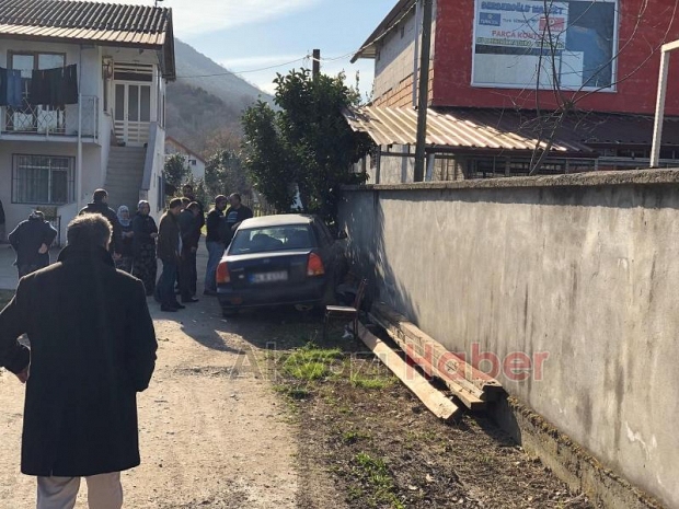 Karaçalılıkta trafik kazası