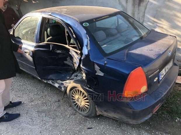 Karaçalılıkta trafik kazası