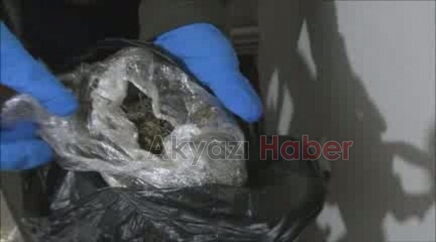Karasu da uyuşturucu baskını 