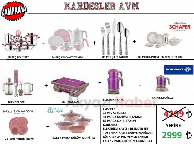 Kardeşler AVM den Şok Kampanya