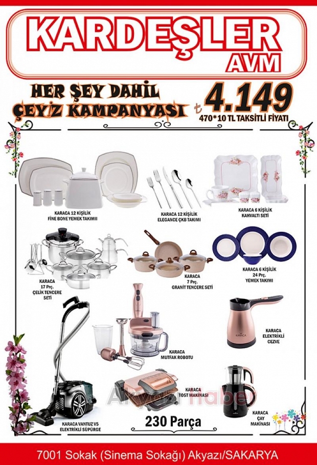 Kardeşler AVMden Benzersiz Kampanya