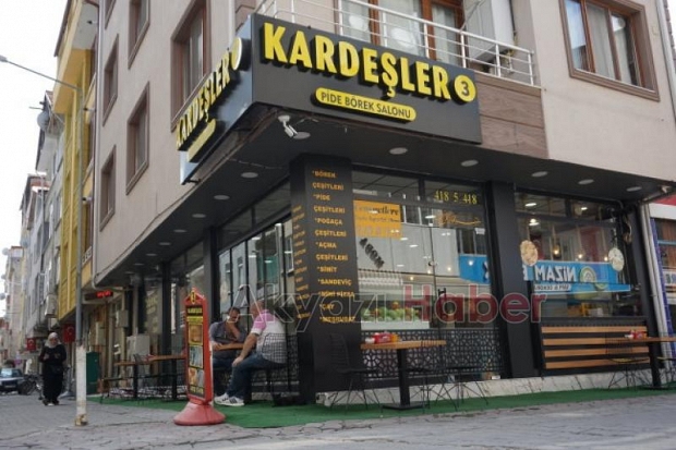 Kardeşler Pide Börek salonu Yeni şubesini açtı