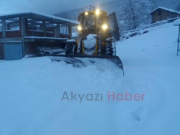 Karla Mücadele ekibi çalışmalara başladı