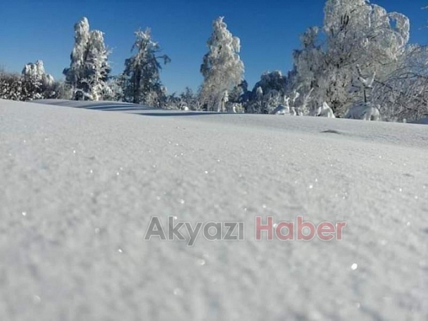 Kartpostallık kar fotoğrafları