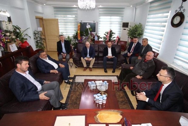 Kaymakam Güneyden Başkan Soykana Ziyaret