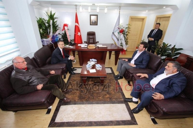 Kaymakam Güneyden Başkan Soykana Ziyaret