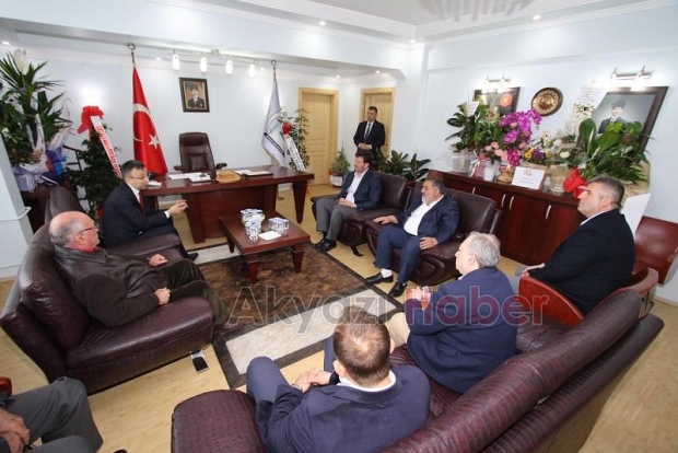 Kaymakam Güneyden Başkan Soykana Ziyaret