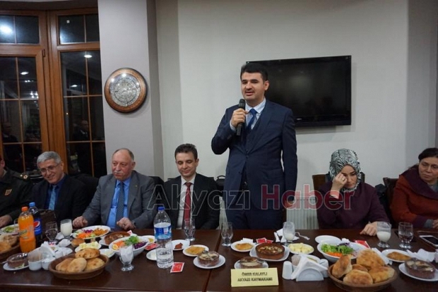 Kaymakam Kalaylı'na Veda Yemeği Düzenlendi