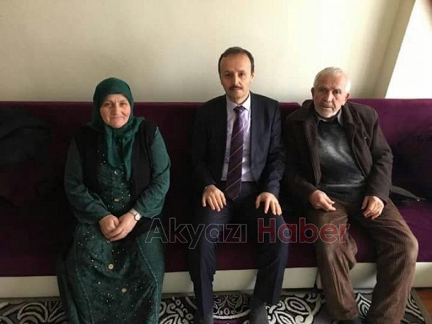 Kaymakam Kalaylı Şehit Ailelerini Ziyaret Etti