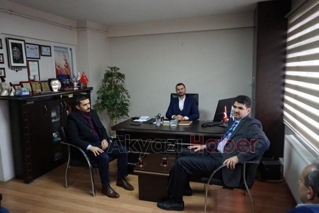 Kaymakam Kalaylı’dan Akyazı Haber’e Veda Ziyareti