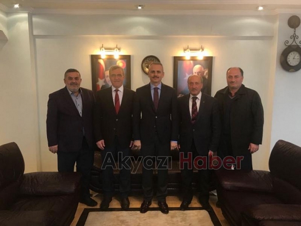 Kaymakamdan Hasan Akcan'a Ziyaret