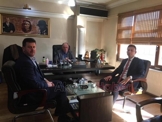 KAYMAKAMI GÜNEY VE BAŞKANI SOYKANDAN ATSOYA ZİYARET