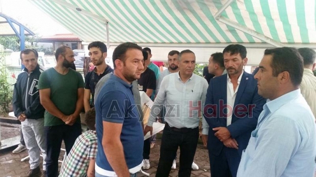 Kaza kurbanı iki gence zor veda