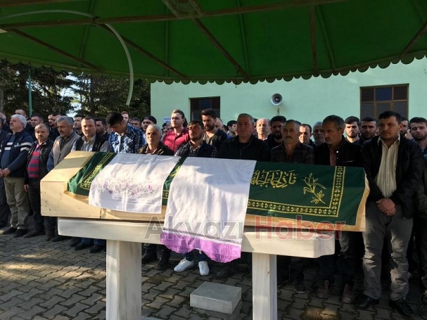 Kaza kurbanı toprağa verildi