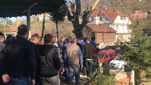 Kaza kurbanı toprağa verildi