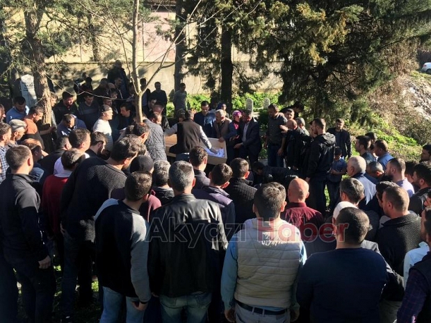 Kaza kurbanı toprağa verildi