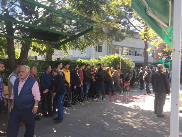 Kaza kurbanlarına acı veda