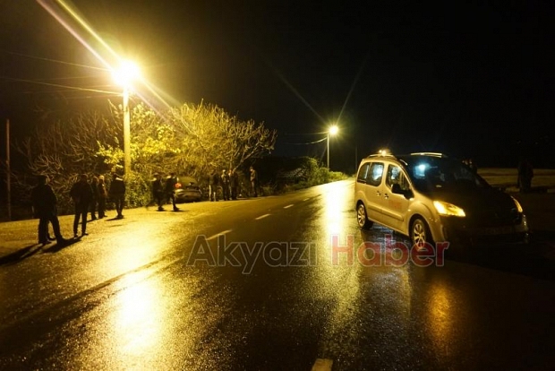 Kazancı Kavşağında Kaza