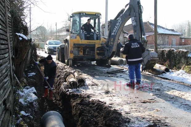 KAZANCI MAHALLESİNDE KAPSAMLI BÜZ DÖŞEME ÇALIŞMASI