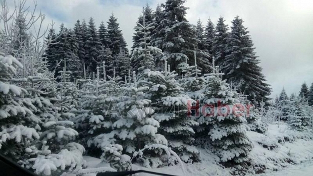 Keremali Yaylasından Kar Manzaraları