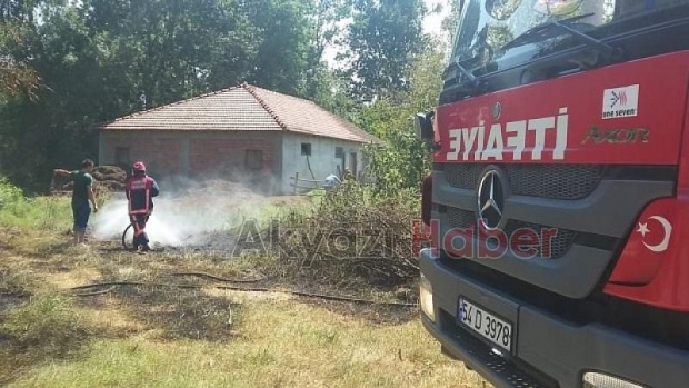 KIZILCIK ORMANDA ÇALILIK YANGINI