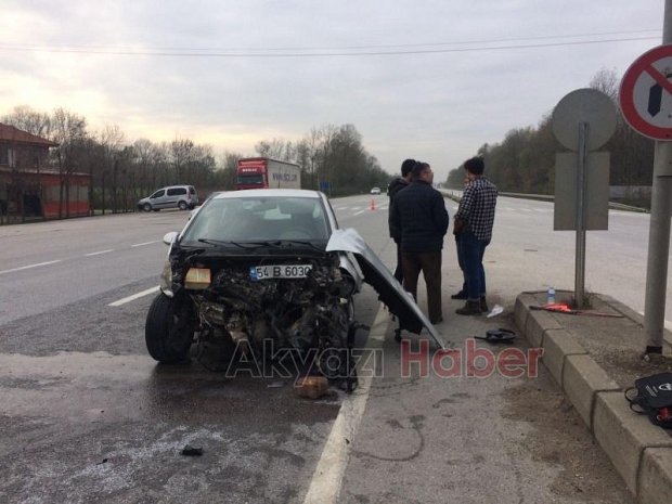 Kızılcıkormanköy’de Trafik Kazası
