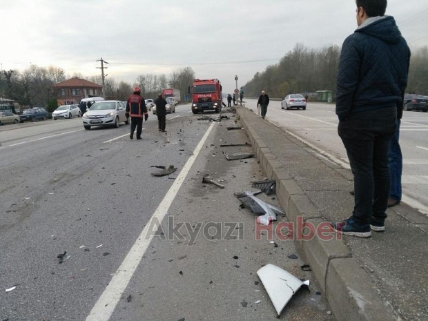 Kızılcıkormanköy’de Trafik Kazası