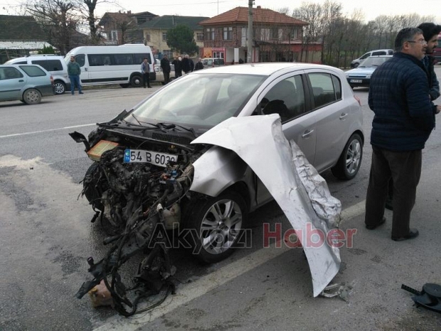 Kızılcıkormanköy’de Trafik Kazası