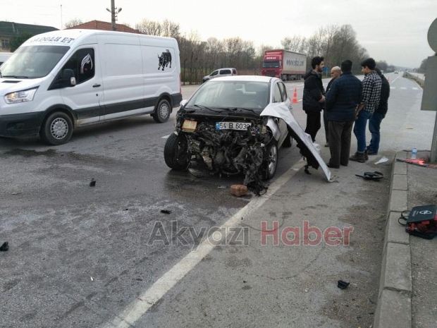Kızılcıkormanköy’de Trafik Kazası